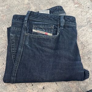 Diesel Deep Indigo Relaxed Jeans 32x34 #4012